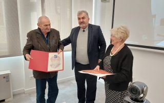 Dodela Povelje "Branko Pešić" Nikoli Markoviću